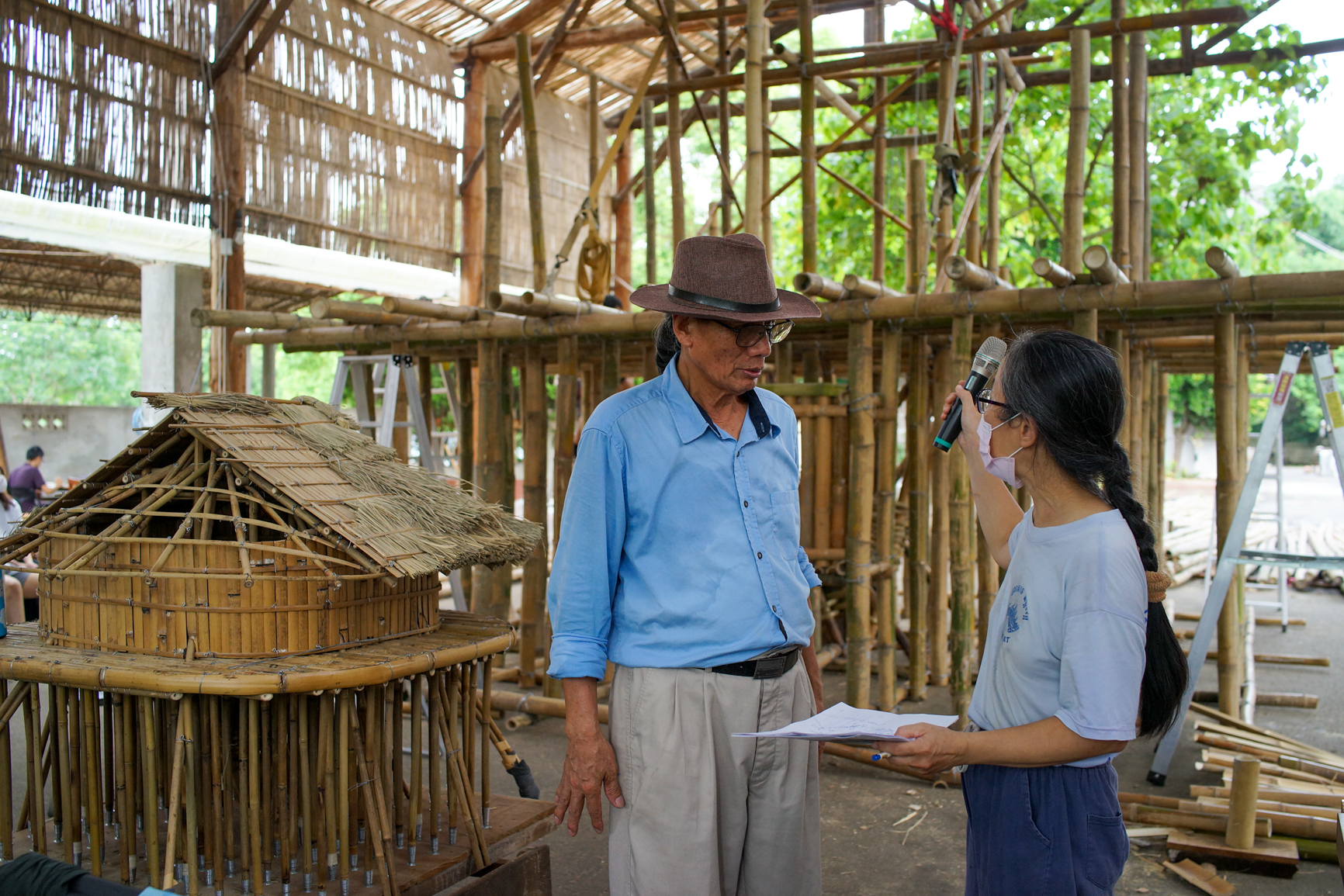 Ahung Masikad (Maidang) et Lin Yayin (© Sasa)