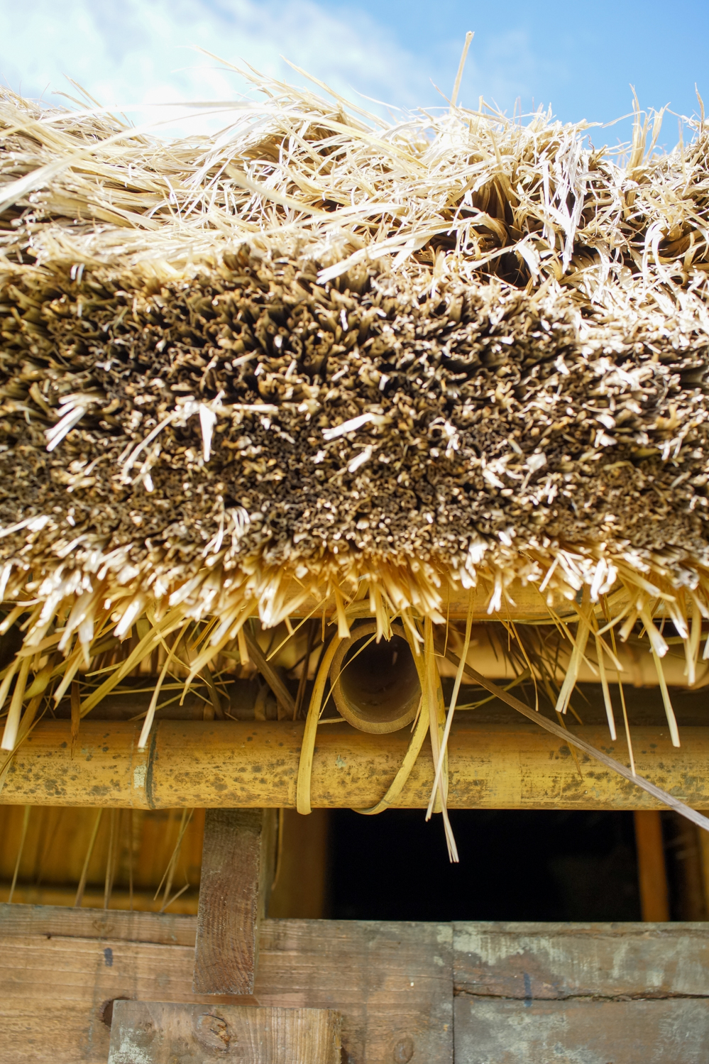 La première couche est placée de haut en bas et la deuxième de bas en haut (photo : Sasa)