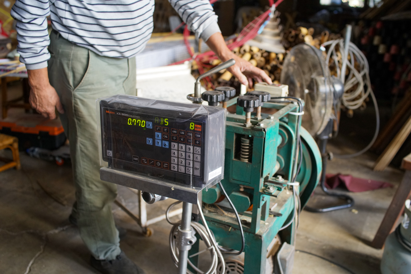 Le fils de Liu Chao-ming, Liu Yao-cheng, a engagé une modernisation des outils (photo © Sasa)