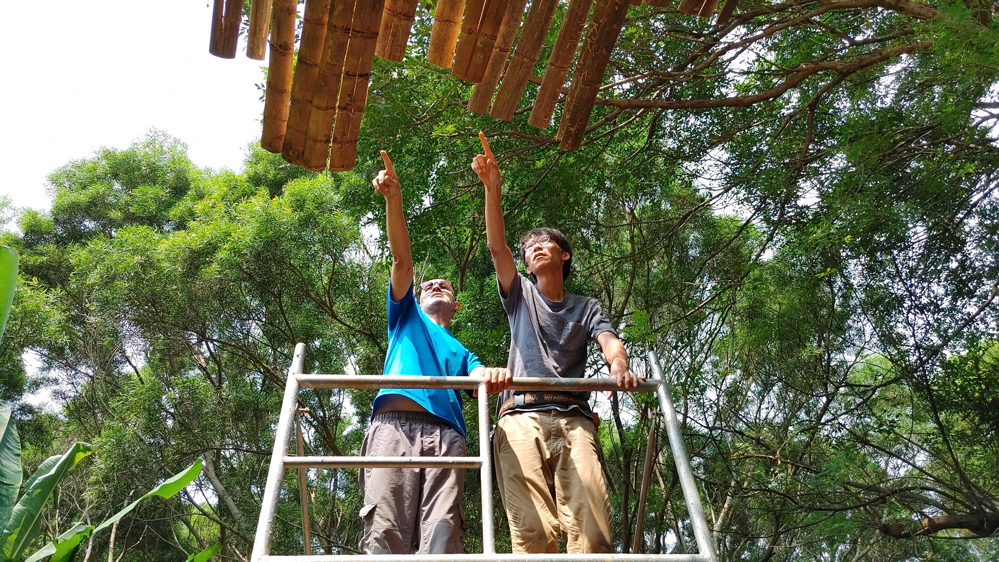 Florent et A-Yao (photo : 自然心地)