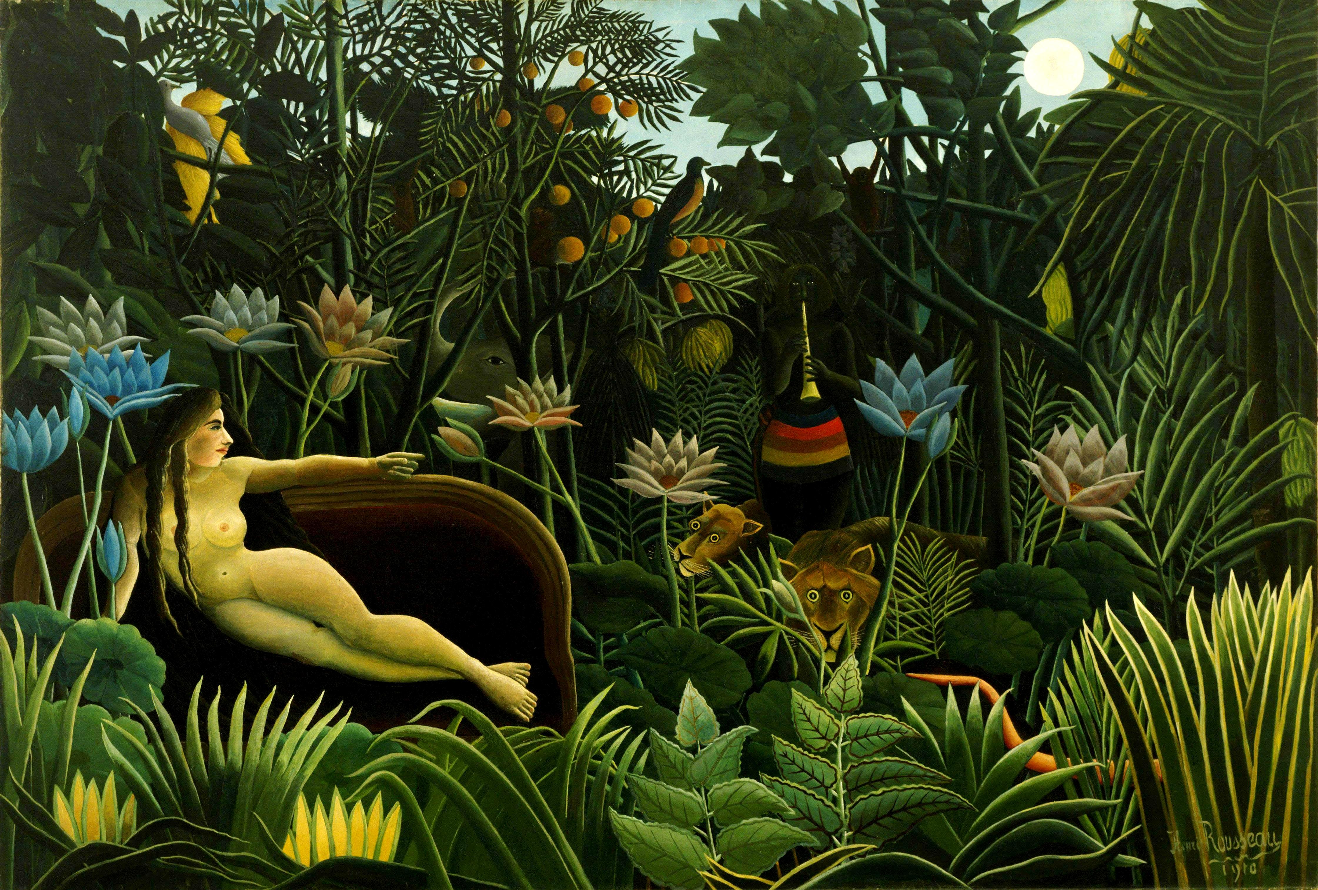 2. Le Rêve du Douanier Rousseau (1910)