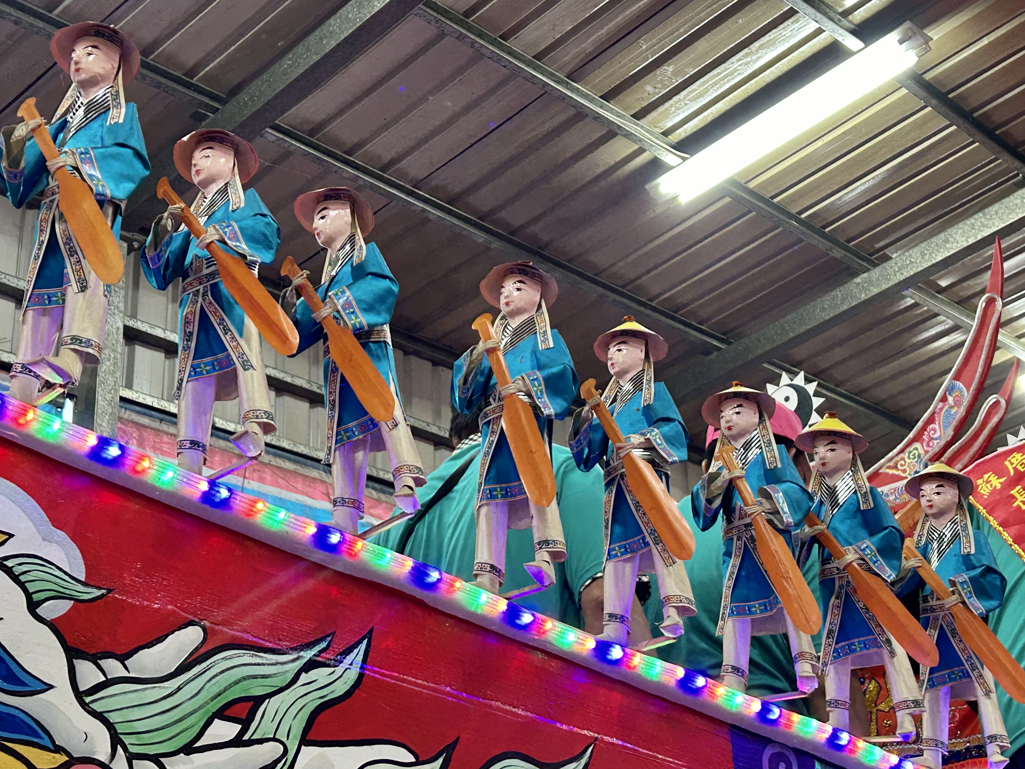 À Anding, le Temple Changxing renvoie les Rois des épidémies dans leur Bateau Royal (Image : Lisa Duffaud)