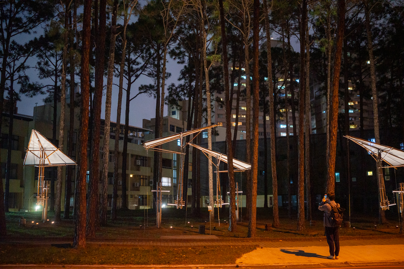 Parmi les oeuvres exposées à Hsinchu, The Float (photo : Sasa)