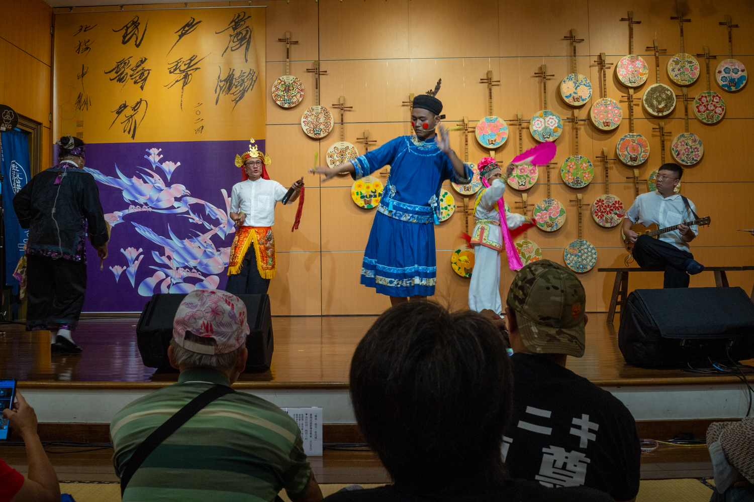 Représentation au festival de musique populaire de Beitou, 29 septembre 2024 (photo : Sasa)