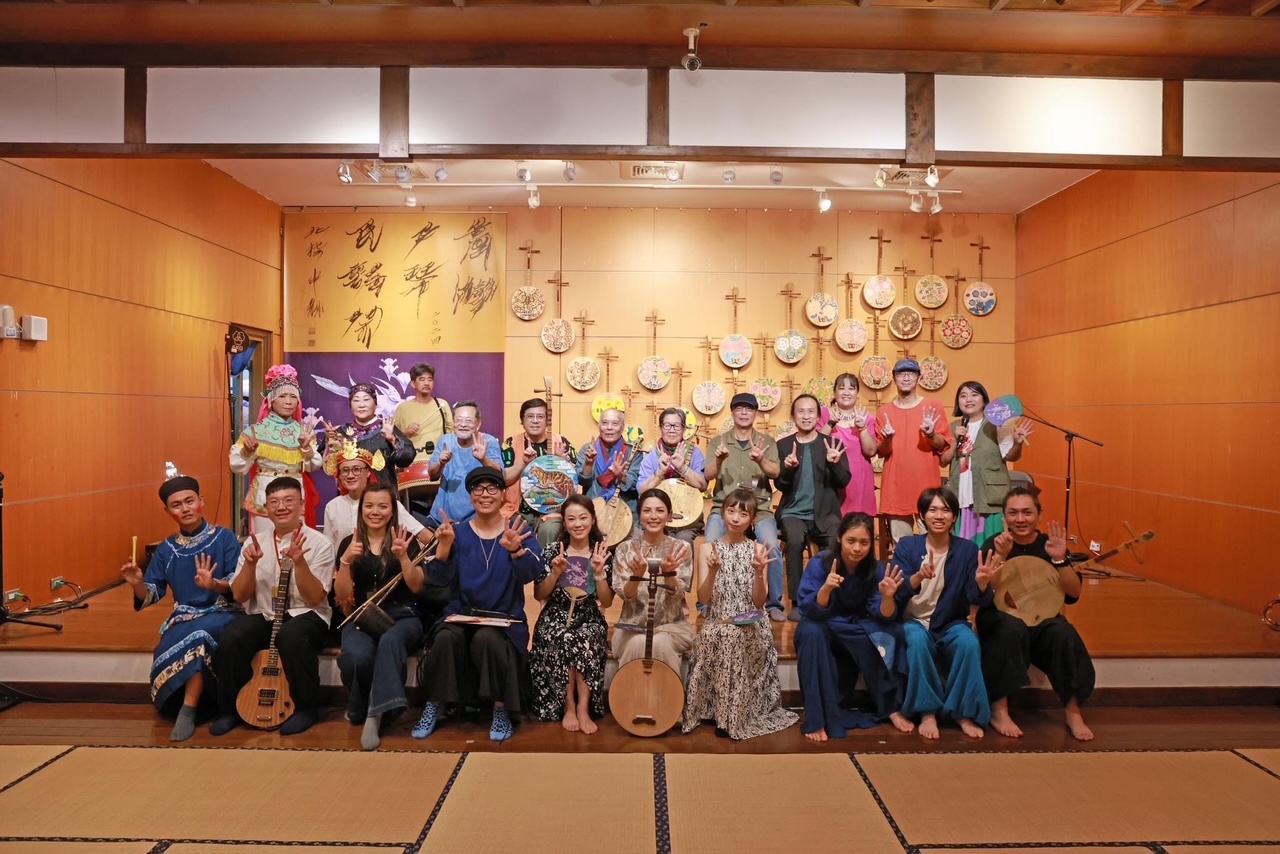 Au festival de musique populaire à Beitou (photo : 台灣月琴民謠協會)