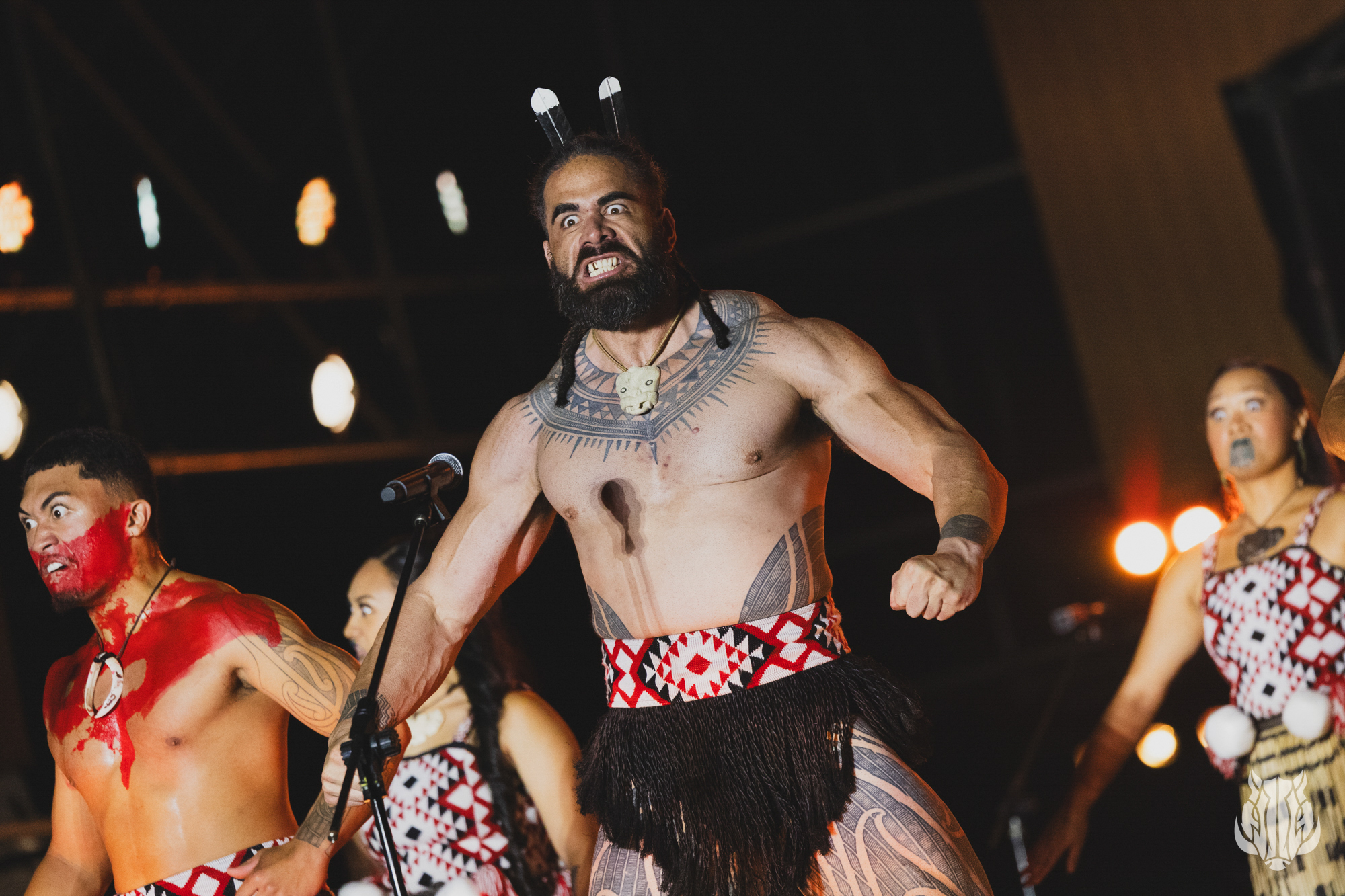 Le groupe maori Te Pa Tu au festival PASIWALI (Image : Facebook/Festival PASIWALI)