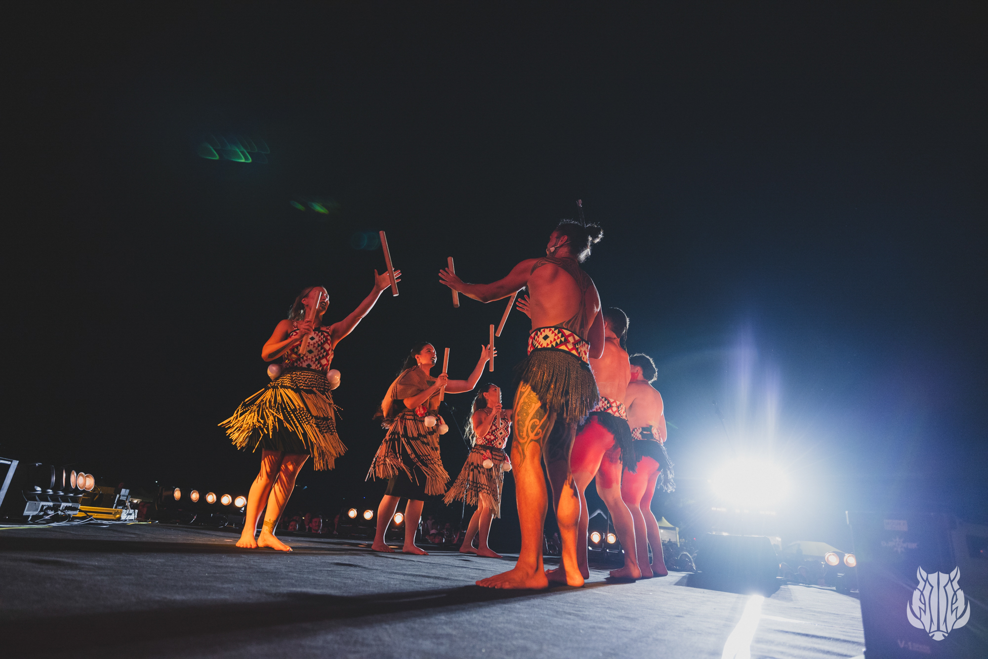 Le groupe maori Te Pa Tu au festival PASIWALI (Image : Facebook/Festival PASIWALI)