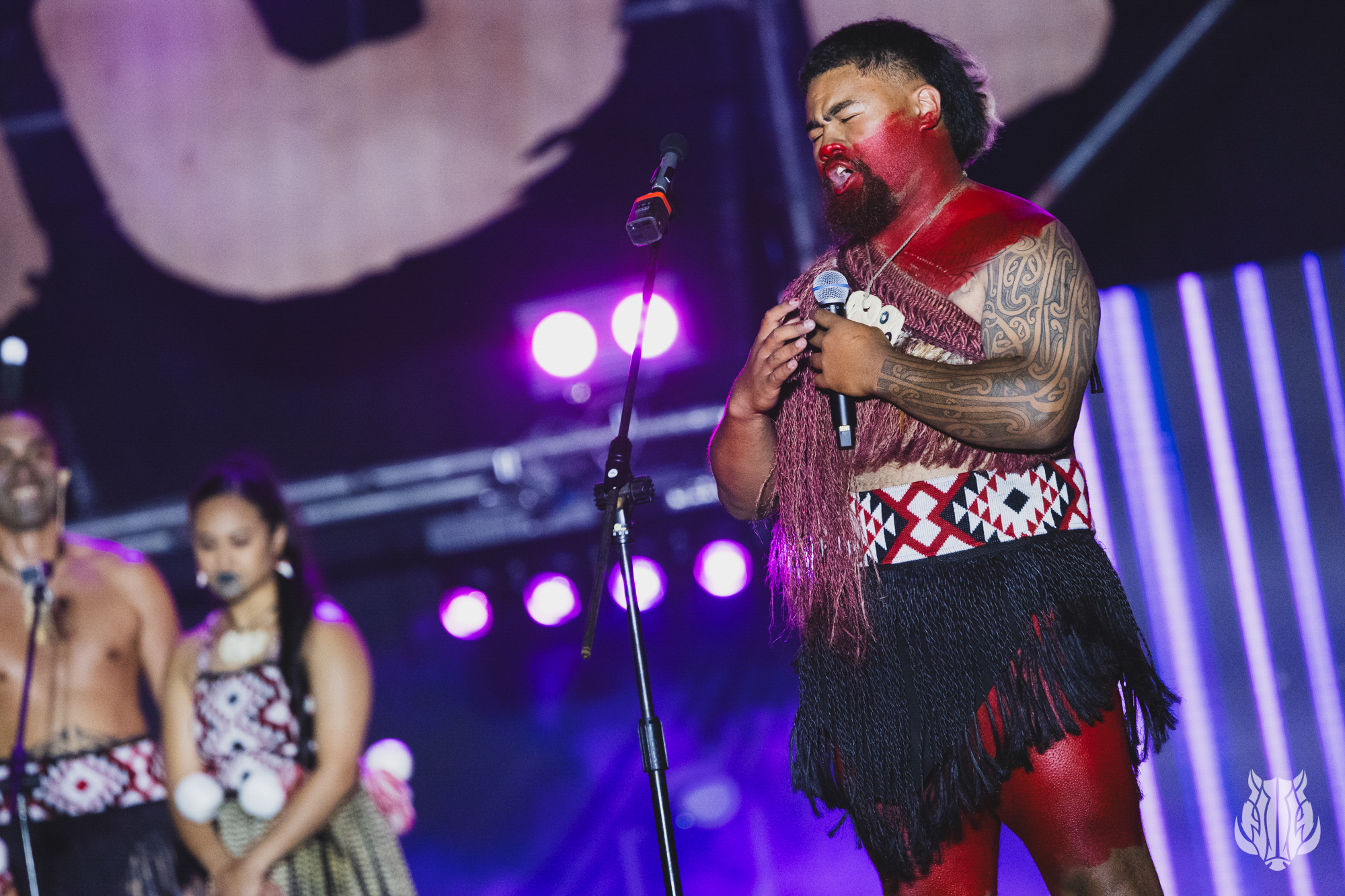 Le groupe maori Te Pa Tu au festival PASIWALI (Image : Facebook/Festival PASIWALI)