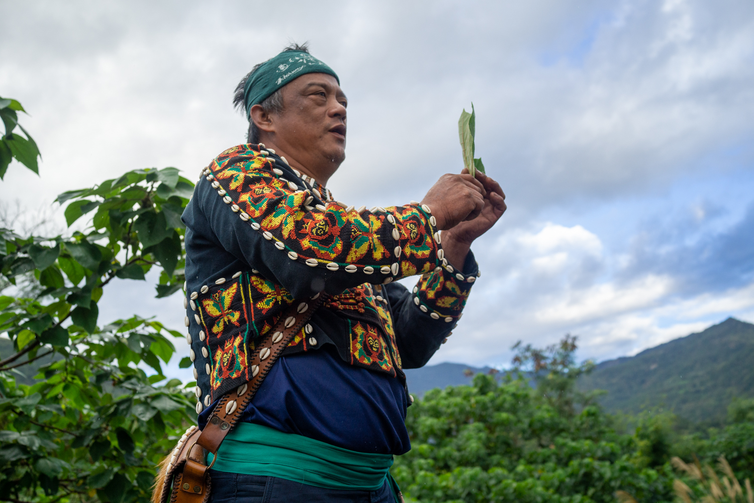 Lavalas a organisé une promenade pour connaître les plantes locales (photo : Sasa)