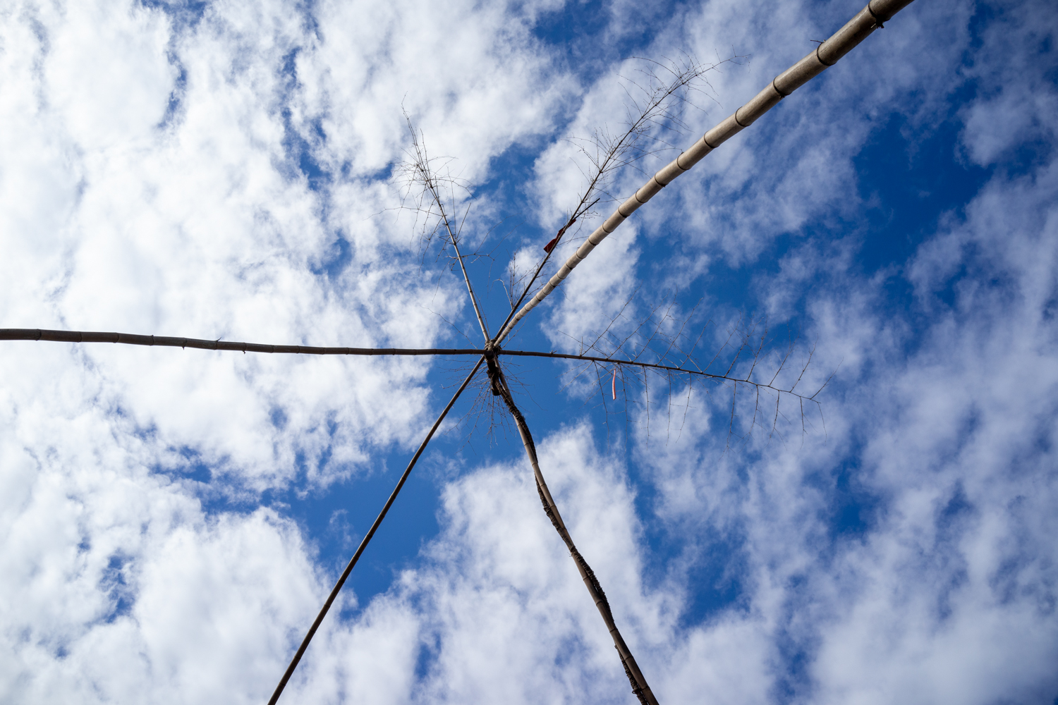 La balançoire pour les fêtes traditionnelles Rukai à Taromak (photo : Sasa)