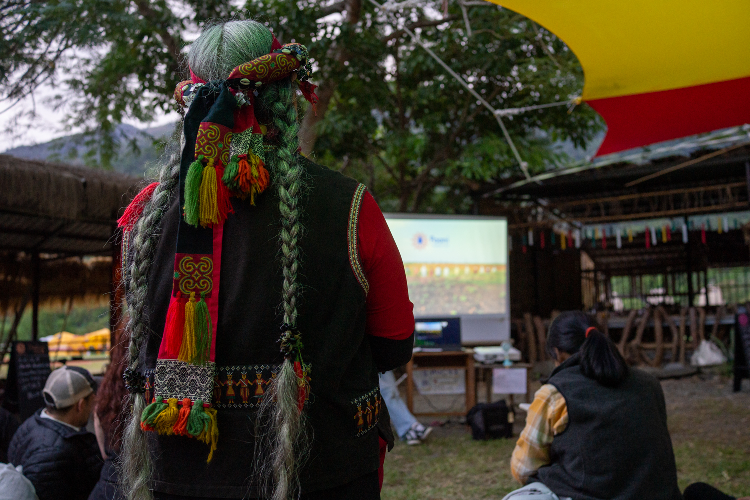 Lily, la principale animatrice de l'IPC, mène aussi des recherches de doctorat sur la gastronomie des autochtones de Taïwan (photo : Sasa)