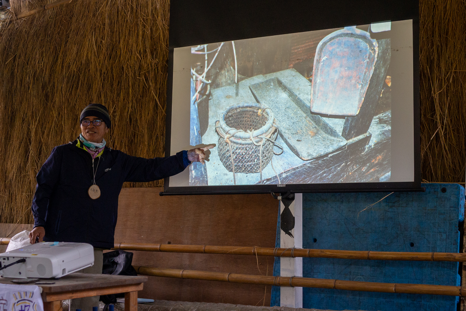 Wang Guiqing présente les traditions Tao de l'île des Orchidées (photo : Sasa)