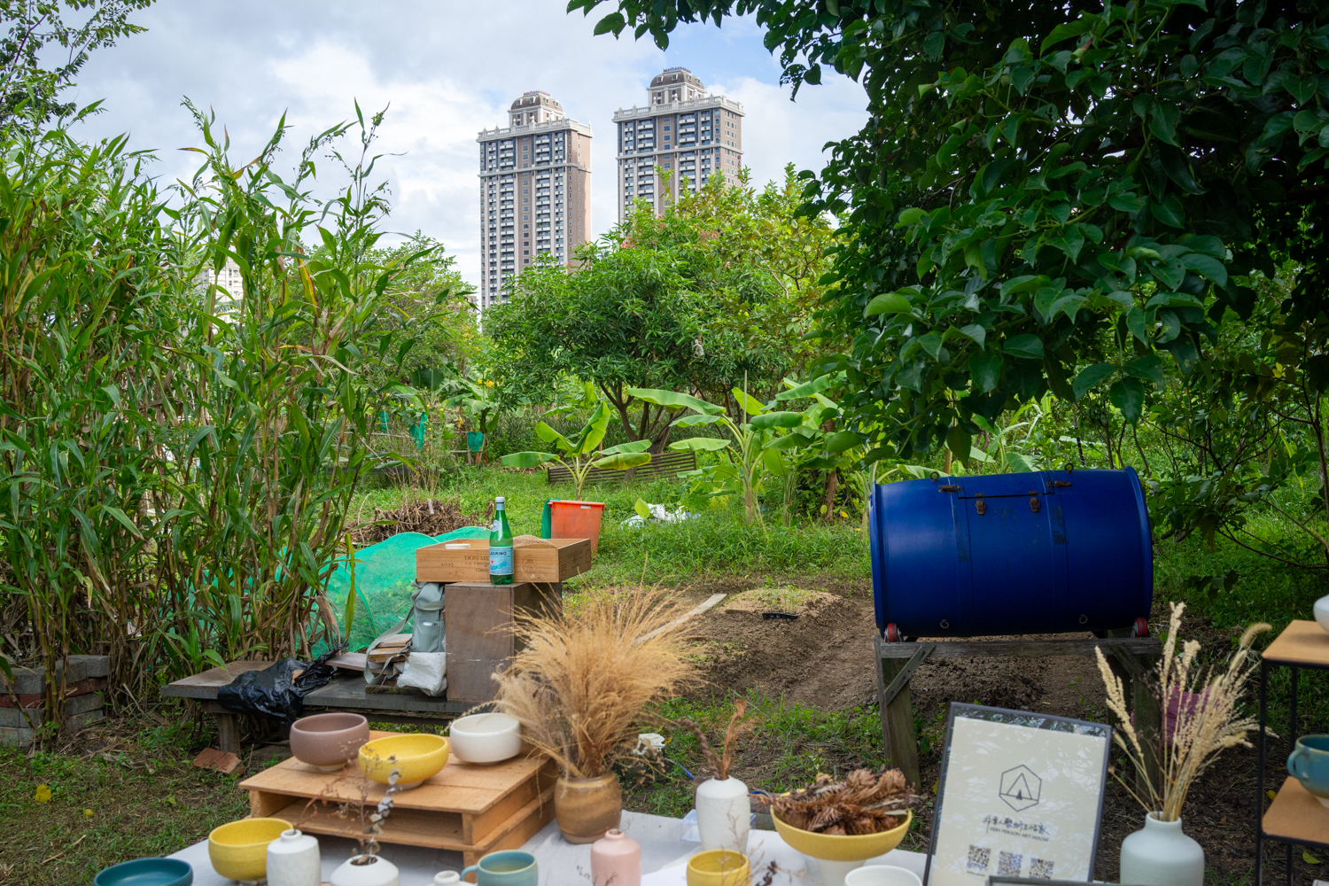 Marché à Worldwide Open Studio à Taoyuan en 2022 (photo : Sasa)