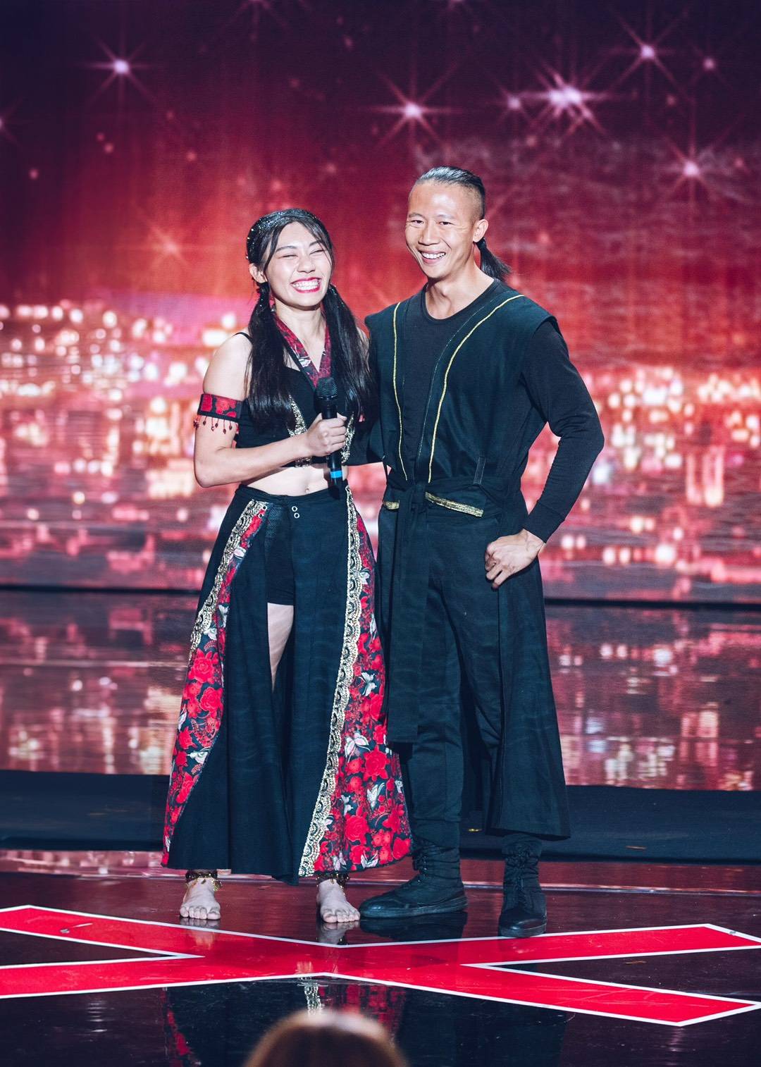 Li-wei et Turkey, à La France a un incroyable talent (photo : aimable crédit)