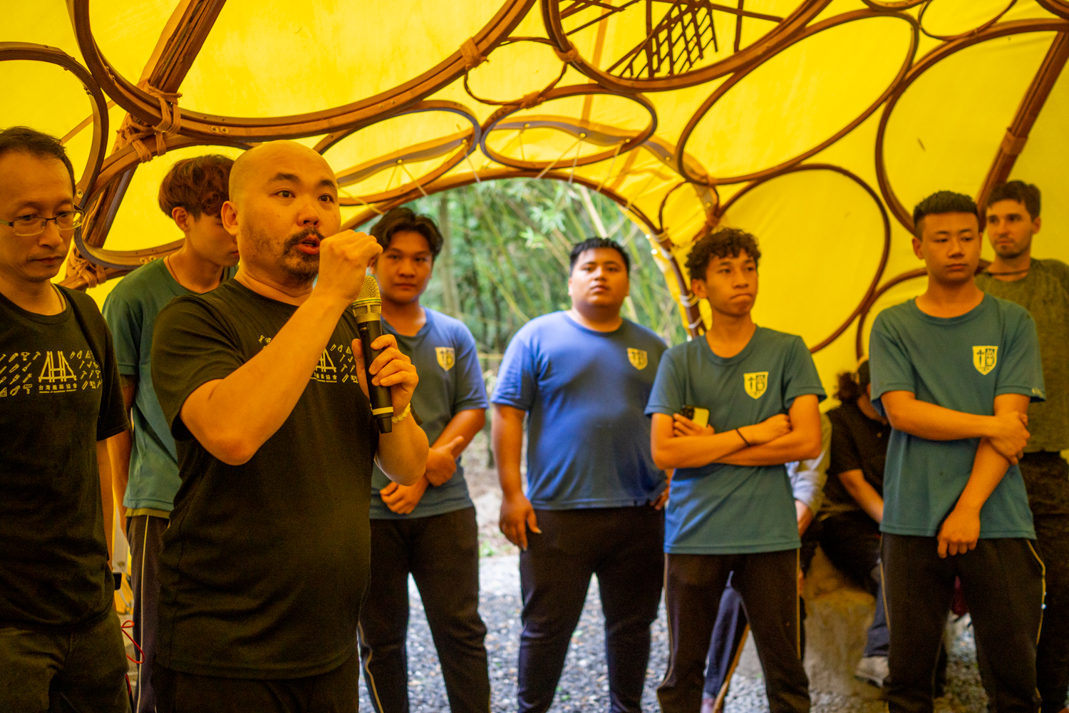 Lawrence Chien, directeur de l'association humanitaire d'architecture (photo : Sasa)
