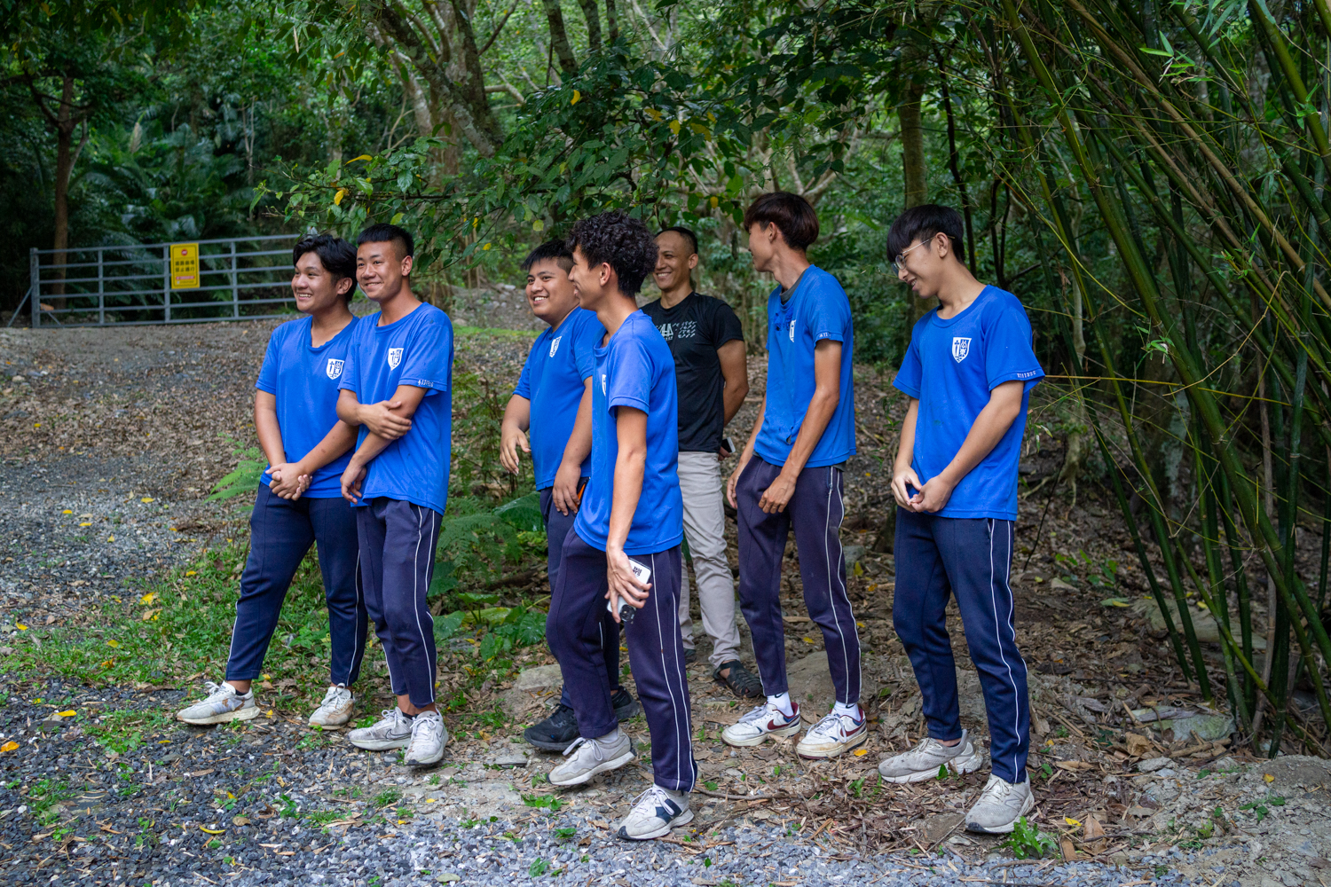 Les élèves dy Lycée professionnel Gong Dong de Taitung qui ont participé au projet (photo : Sasa)