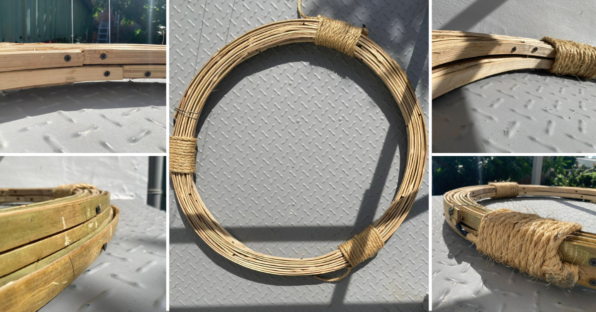 Anneaux en bambou (photo : AHA)