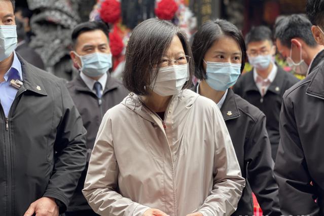 Presiden Tsai Ing-wen: Terima Kasih Kepada Tentara Nasional yang Tetap Bertugas Menjaga Keamanan Selama Liburan Festival Musim Semi