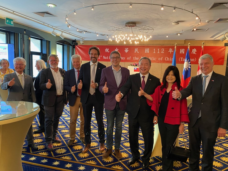 Perayaan Hari Nasional Taiwan di Luksemburg (foto: CNA)
