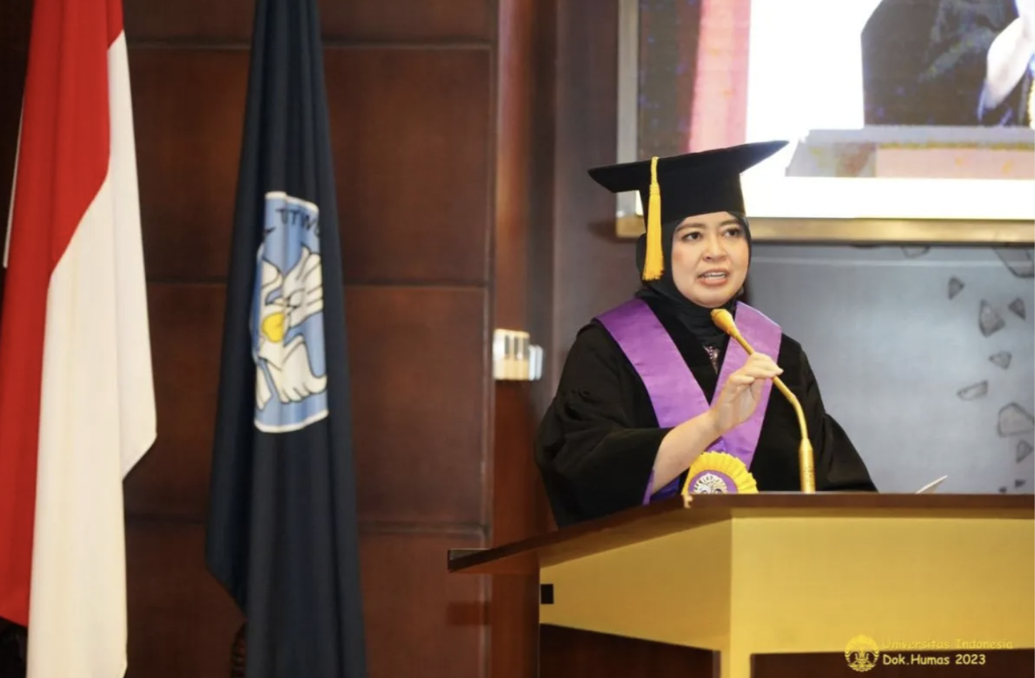 Guru besar tetap Fakultas Kesehatan Masyarakat (FKM) bidang Ilmu Keselamatan dan Kesehatan Kerja (K3) Prof. Indri Hapsari Susilowati. (foto: Antaranews)
