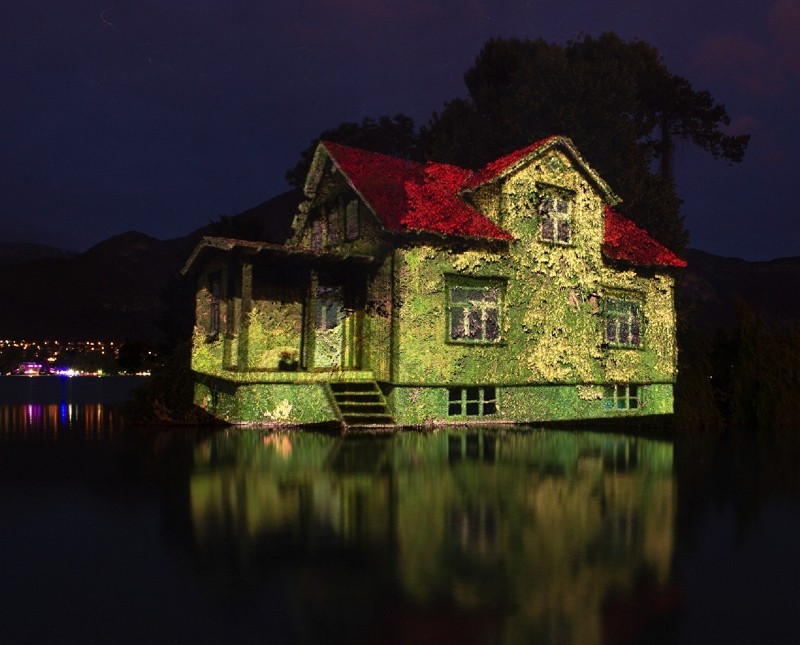 Salah satu instalasi seni dalam Nuit Blanche Taipei 2023 (foto: Facebook Nuit Blanche)