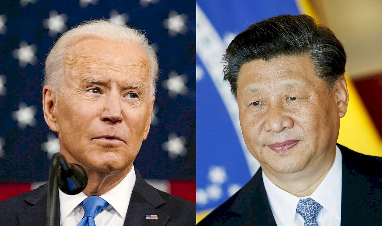 Presiden AS Joe Biden dan Kepala Negara RRT, Xi Jin-ping (foto: tpgimages)