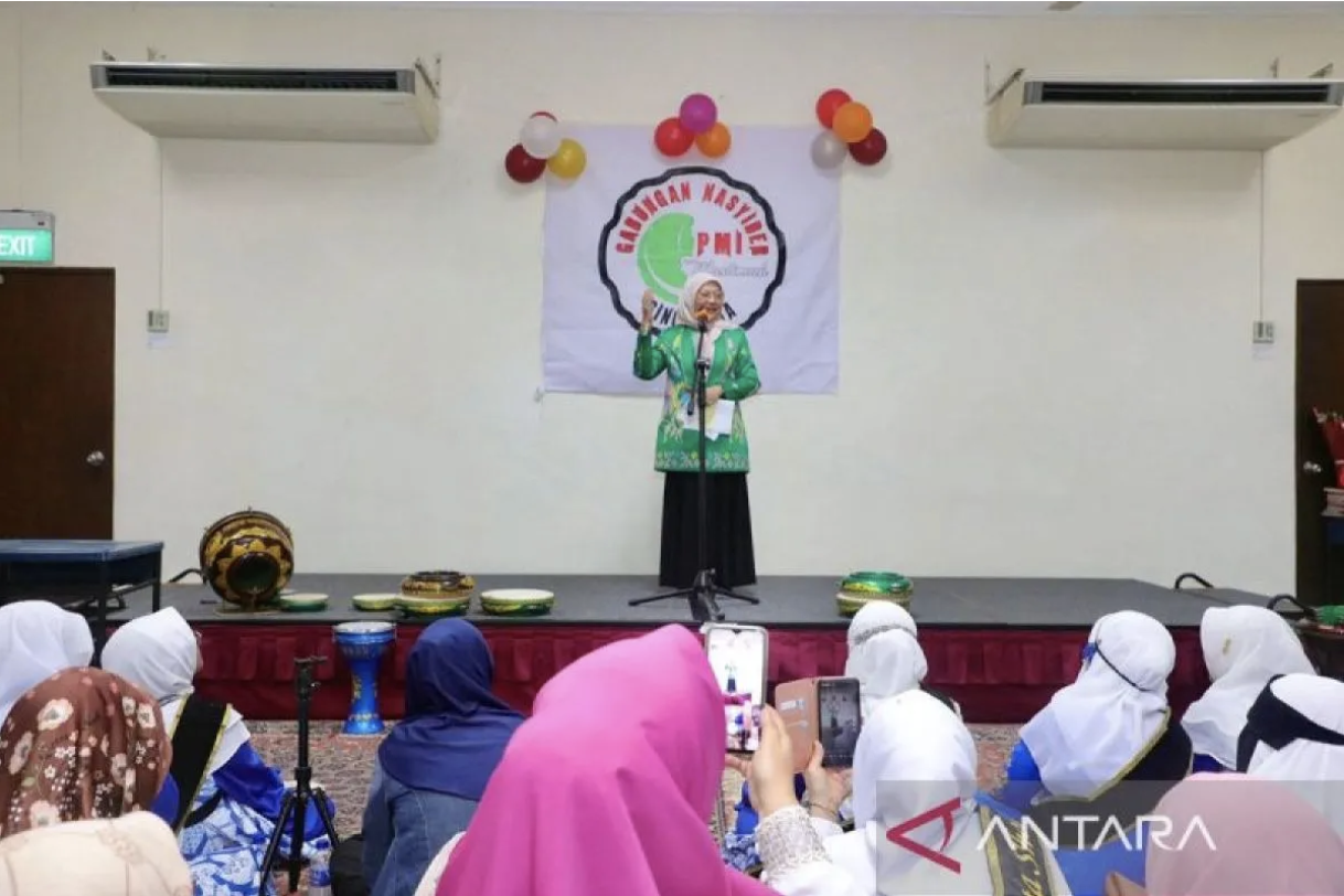 Menaker apresiasi kegiatan positif pekerja migran RI di Singapura (foto: Antaranews)