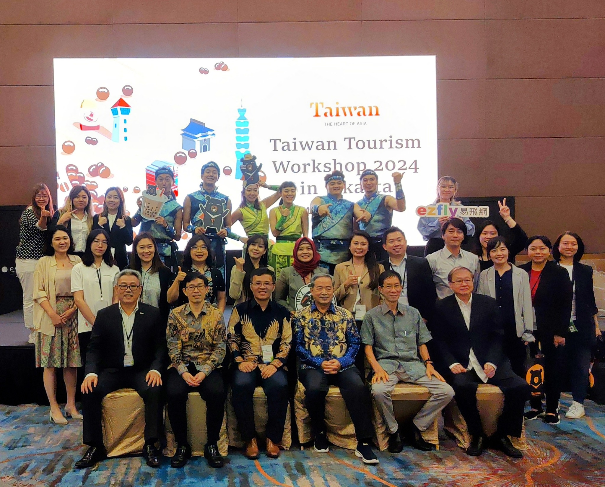 Ditjen Pariwisata Taiwan mempromosikan pariwisata Taiwan di Indonesia (foto: Taiwan di Indonesia)