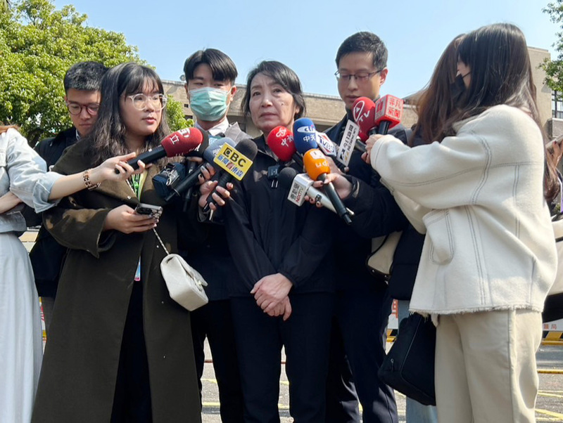 Pendiri dan Ketua Yayasan Hak Anak Taiwan (TCR), Wang Wei-jun (王薇君) akan melakukan pawai untuk menuntut diakhirinya kekerasan pada anak (foto: CNA)