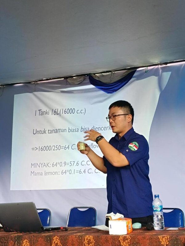 Tim Teknis Taiwan di Indonesia Mengajarkan Pengendalian Hama dan Penyakit, Bermanfaat bagi Para Petani