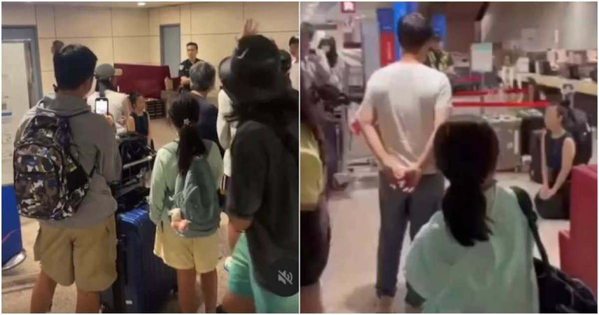 Viral! Seorang Staf China Airlines Terlihat Berlutut Sambil Dimarahi, Penumpang Ini Coba Jelaskan Kronologinya 圖/ETtoday