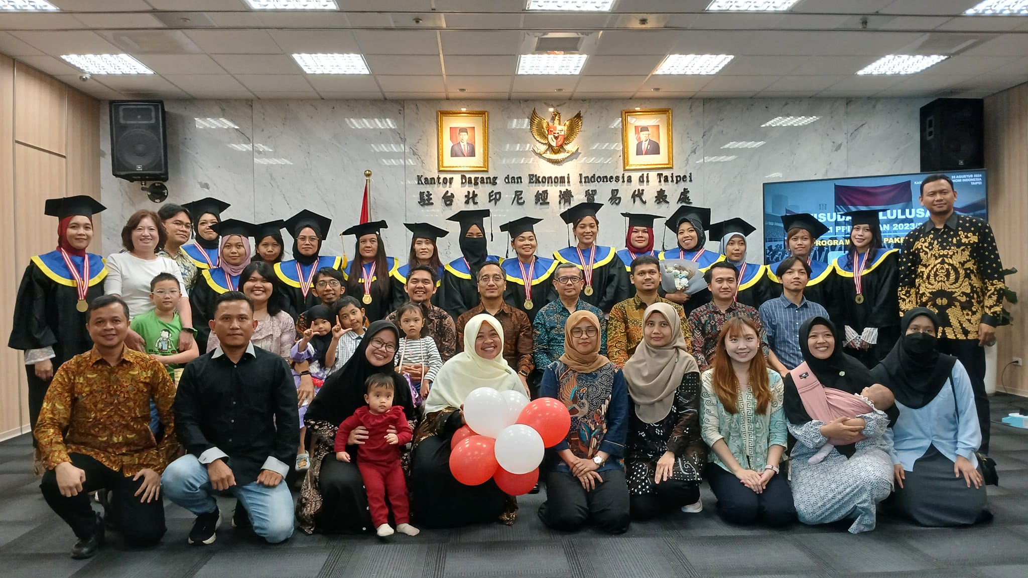 Wisuda PKBM PPI Taiwan 2024