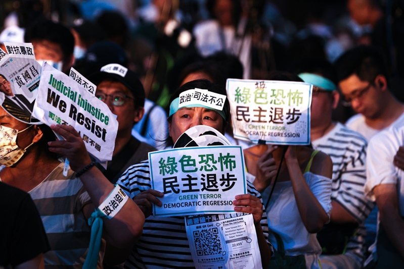 Partai TPP Usung Kegiatan Solidaritas Dukung Ko Wen-je, Gelombang Pertama Berlangsung Damai 圖/聯合報