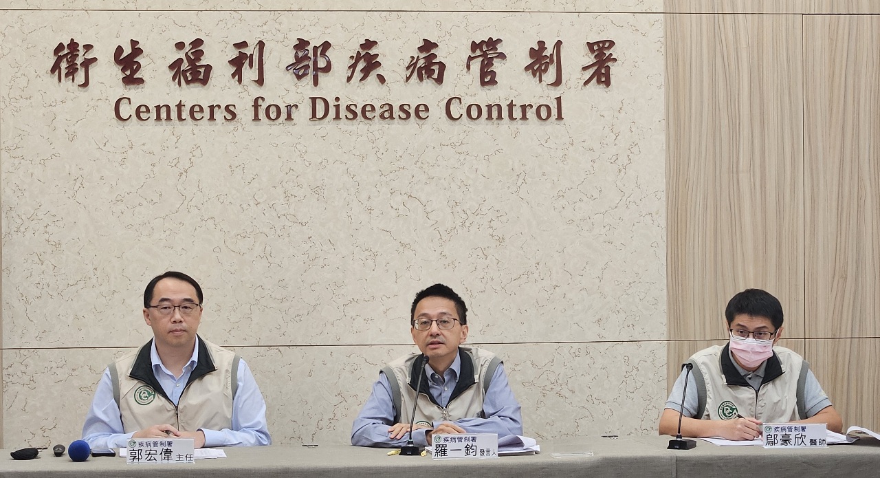 CDC saat memberikan keterangan pers terkait kasus influenza di Taiwan
