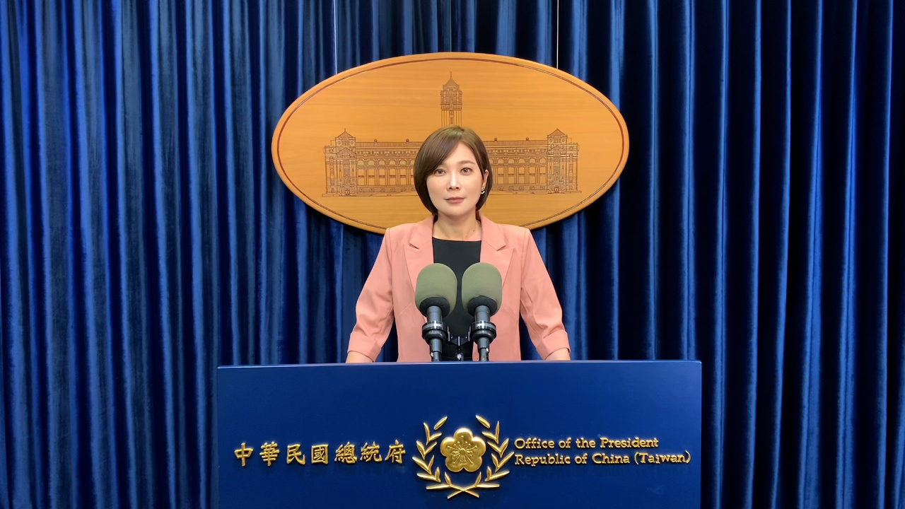 Juru Bicara Istana Kepresidenan Taiwan, Karen Kuo Ya-hui (foto: Istana Kepresidenan)