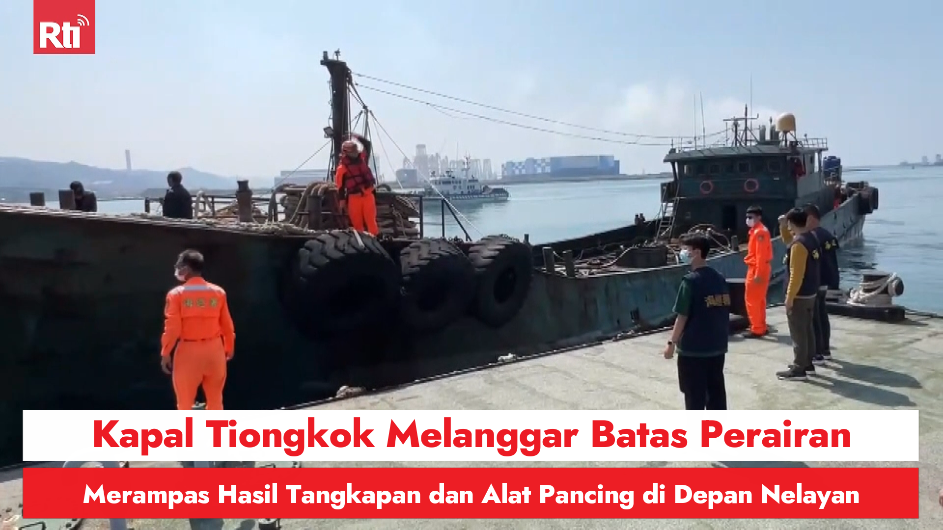 Kapal Tiongkok Melanggar Batas Perairan, Merampas Hasil Tangkapan dan Alat Pancing di Depan Nelayan Taiwan