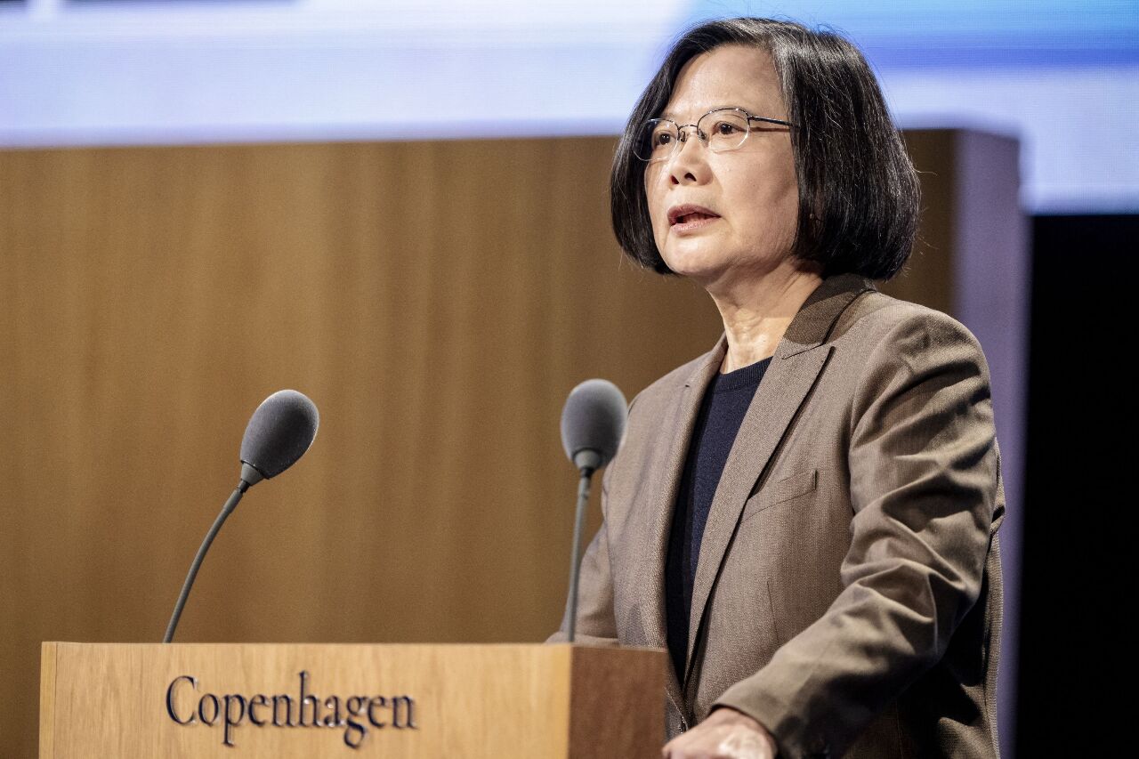 Pidato di KTT Kopenhagen, Tsai Ing-wen: Negara Demokratis Harus Memastikan Persatuan untuk Hadapi Tantangan Keamanan Bersama (AFP)