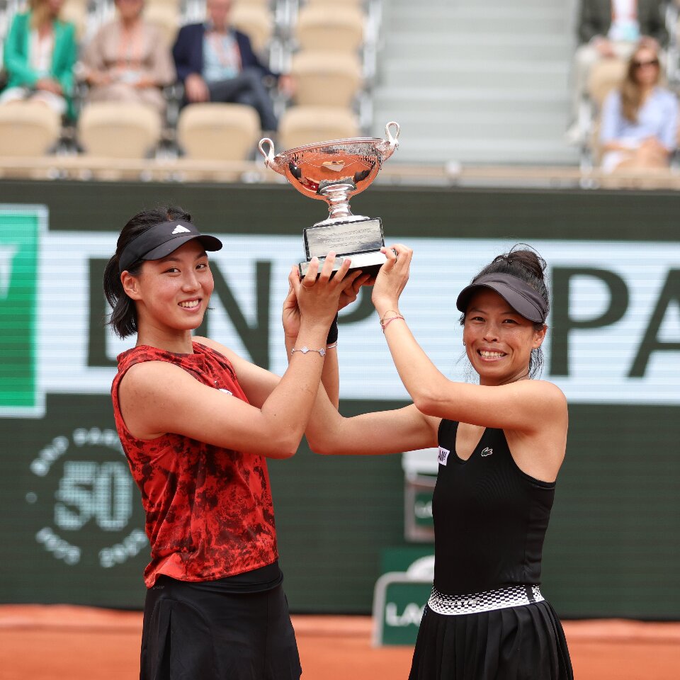 シェイ・ワン組が女子ダブルスで優勝：全仏オープン-ニュース-財団法人