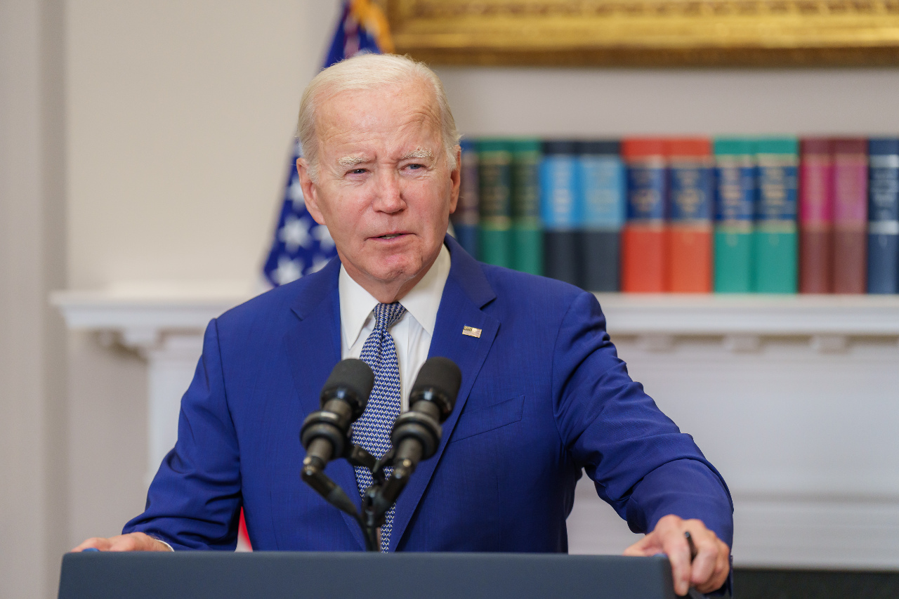 アメリカのバイデン大統領は、議会にウクライナ支援法案への支持を呼びかけた。  （写真：@POTUS）