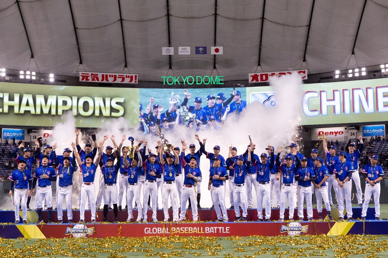 プレミア12】台湾チームが25日夜凱旋、蕭‧副総統が出迎えへ、26日午後