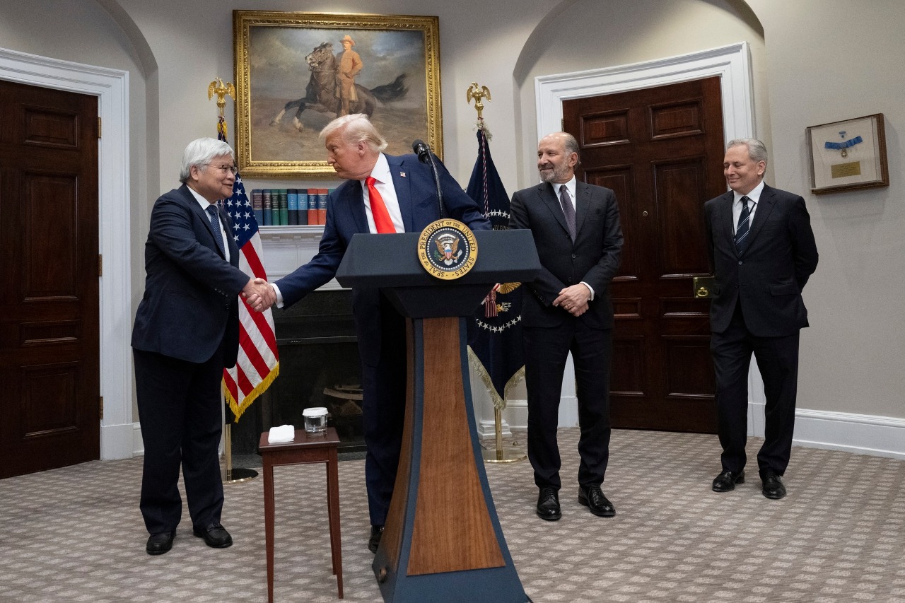 トランプ大統領：TSMCが米国に少なくとも1,000億ドルを追加投資-ニュース-財団法人中央廣播電台(中央放送局)ニュース・番組制作、放送に関する規約