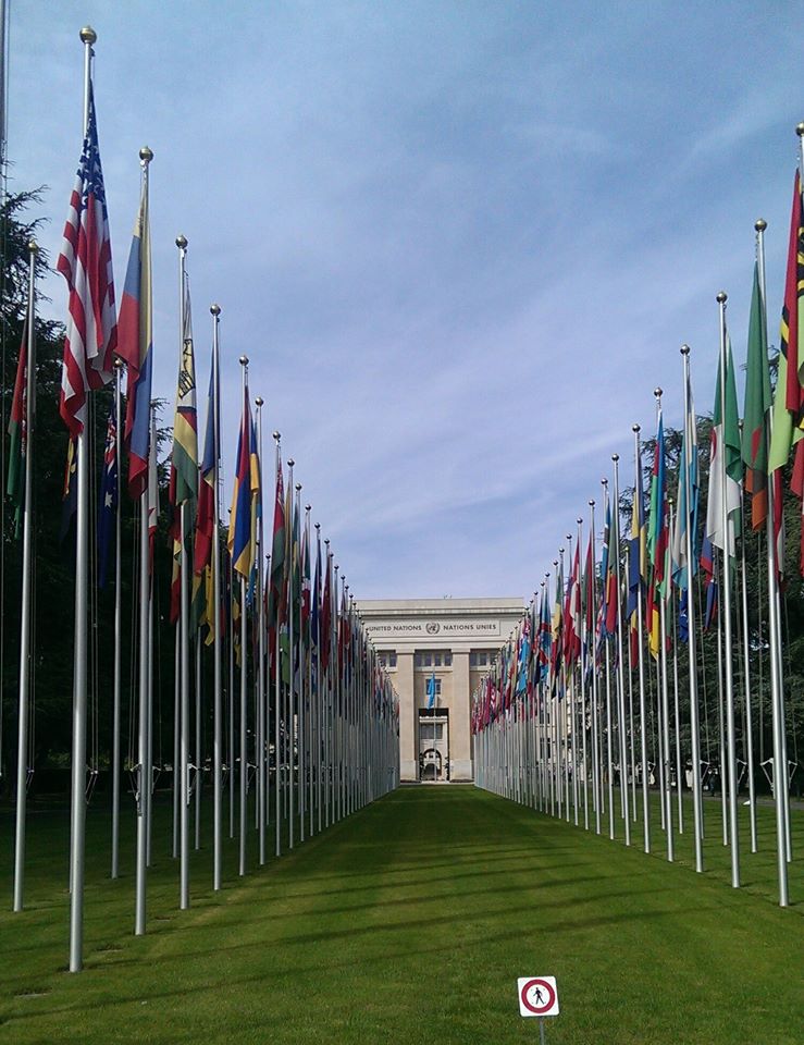 세계보건총회 개최지. -사진: 장더허우張德厚 2016.05.DB