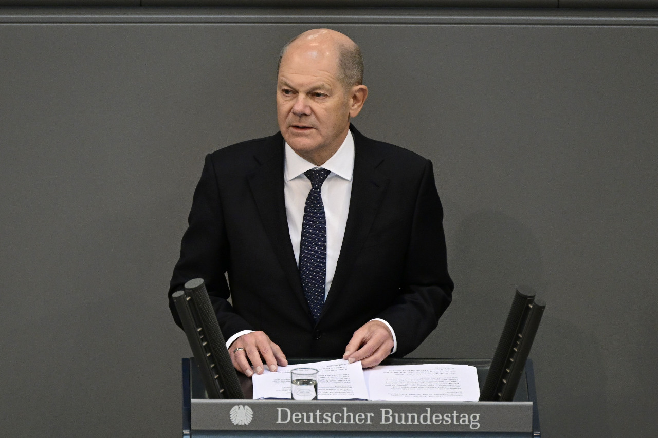 독일 총리 올라프 숄츠(Olaf Scholz) - 사진: AFP