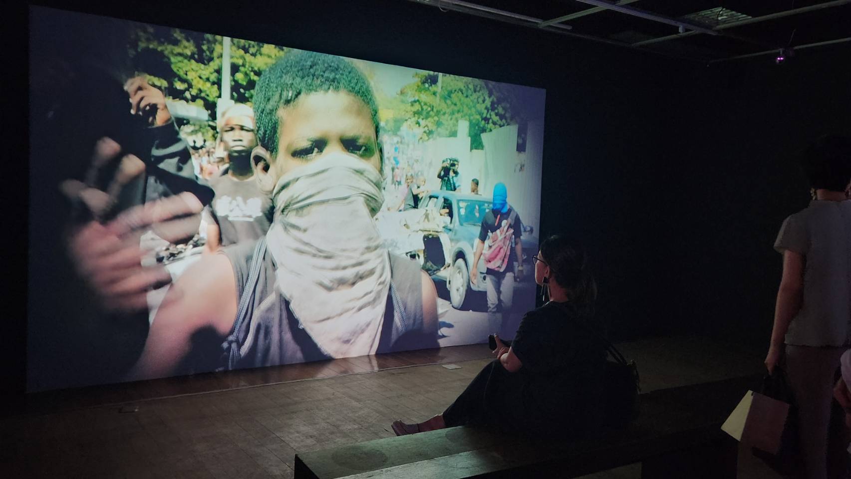 막세인 드니Maksaens Denis의 비디오 아트 작품 ‘나의 꿈속’. -사진: Rti