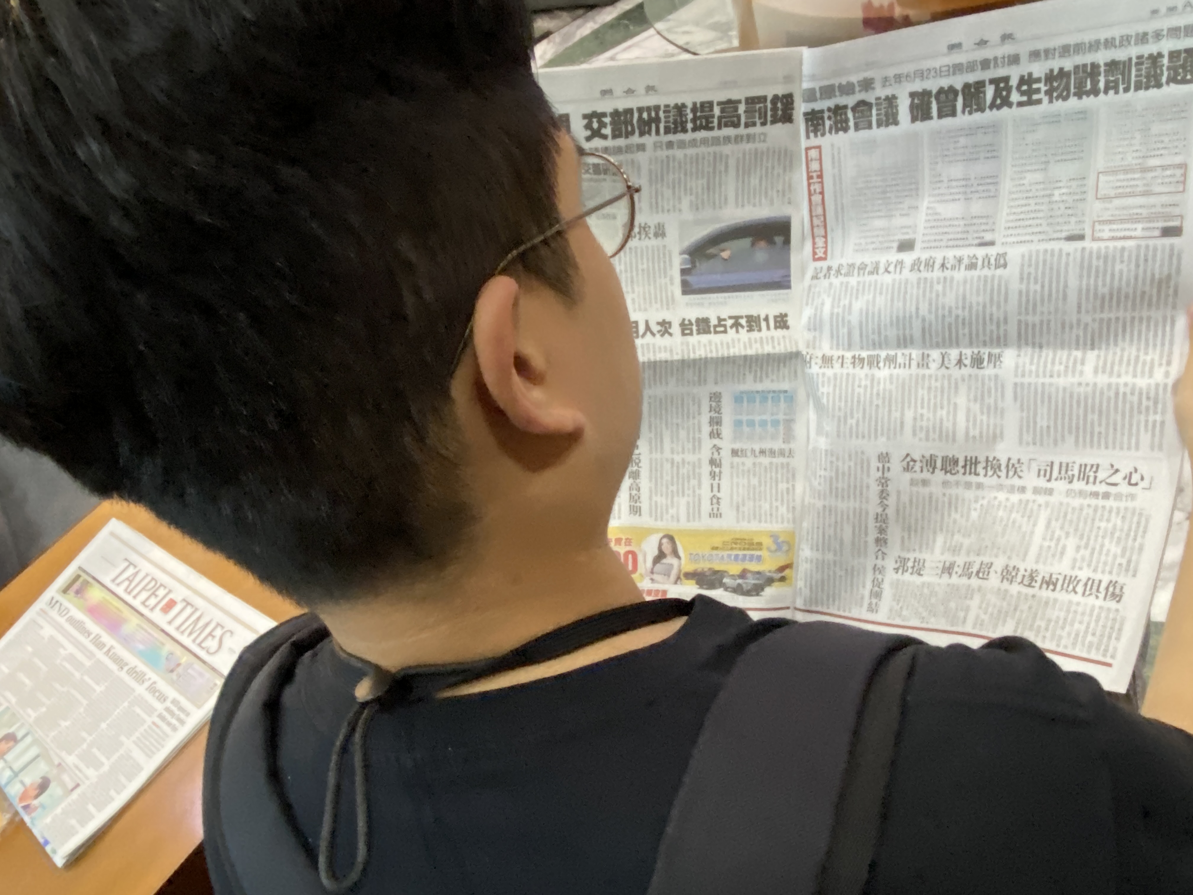 연합보(聯合報)는 7월12일 한 회의기록 문건(南海工作會議紀錄)을 게재한 보도에서 미국측의 요구로 타이완에서 신규 ‘생물안전 제4등급실험실(P4)’ 구축 계획을 진행하였다고 전했다. -사진: jennifer pai백조미