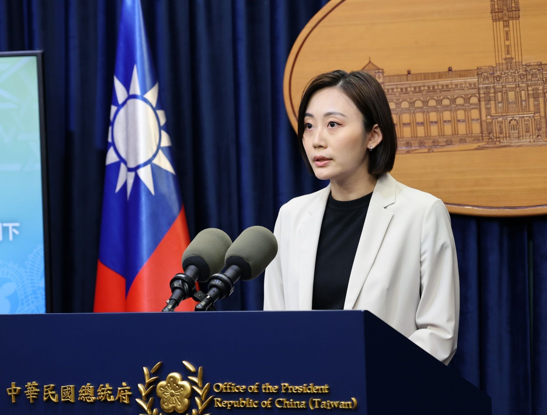 린위찬(林聿禪) 중화민국 총통부 대변인 - 사진: 총통부