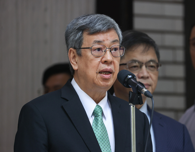 천지엔런(陳建仁) 중화민국 행정수반 - 사진: CNA