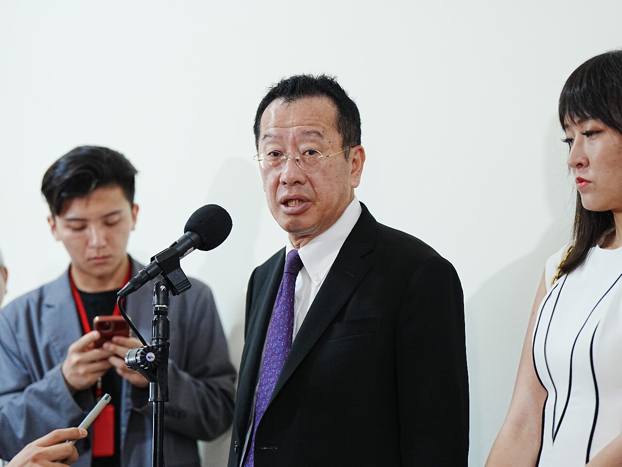 구리슝(顧立雄) 중화민국 국방부 장관 – 사진: RTI