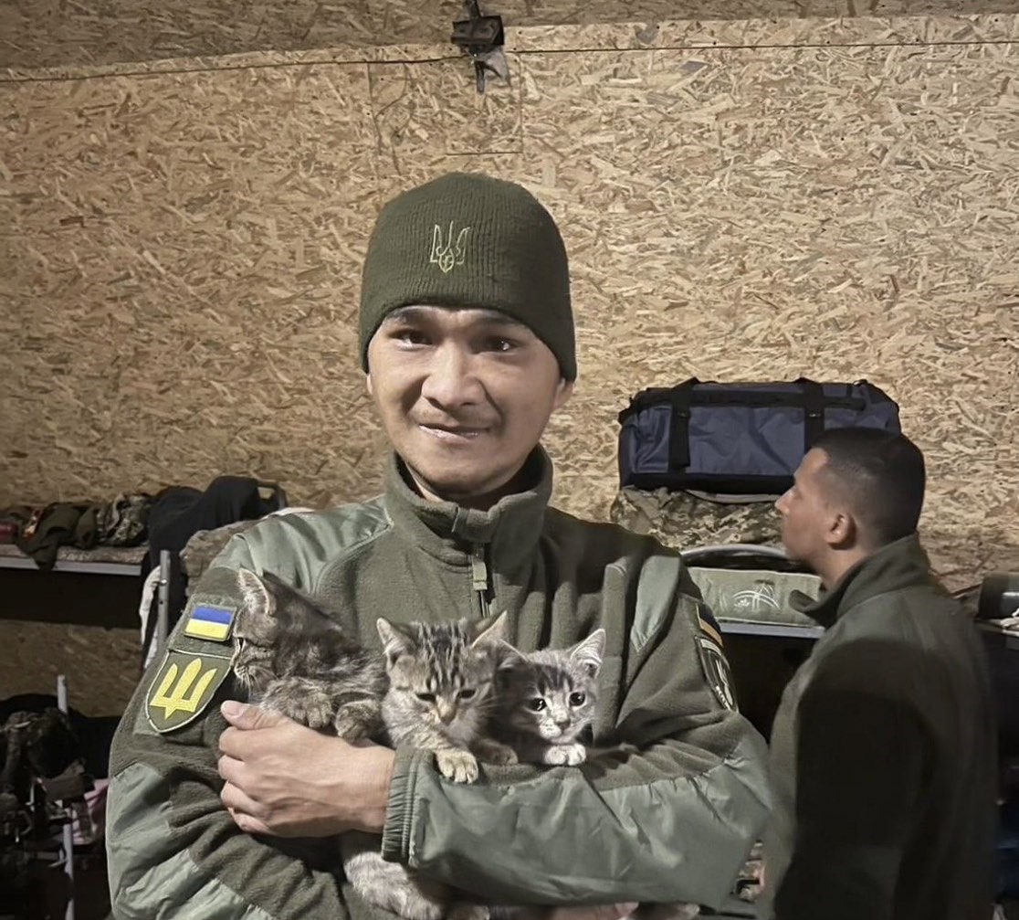 러시아-우크라이나 전쟁 중 우크라이나 제1선에서 전사한 우중다(吳忠達). -사진: 황춘성(黃春生) 목사 페이스북 캡쳐