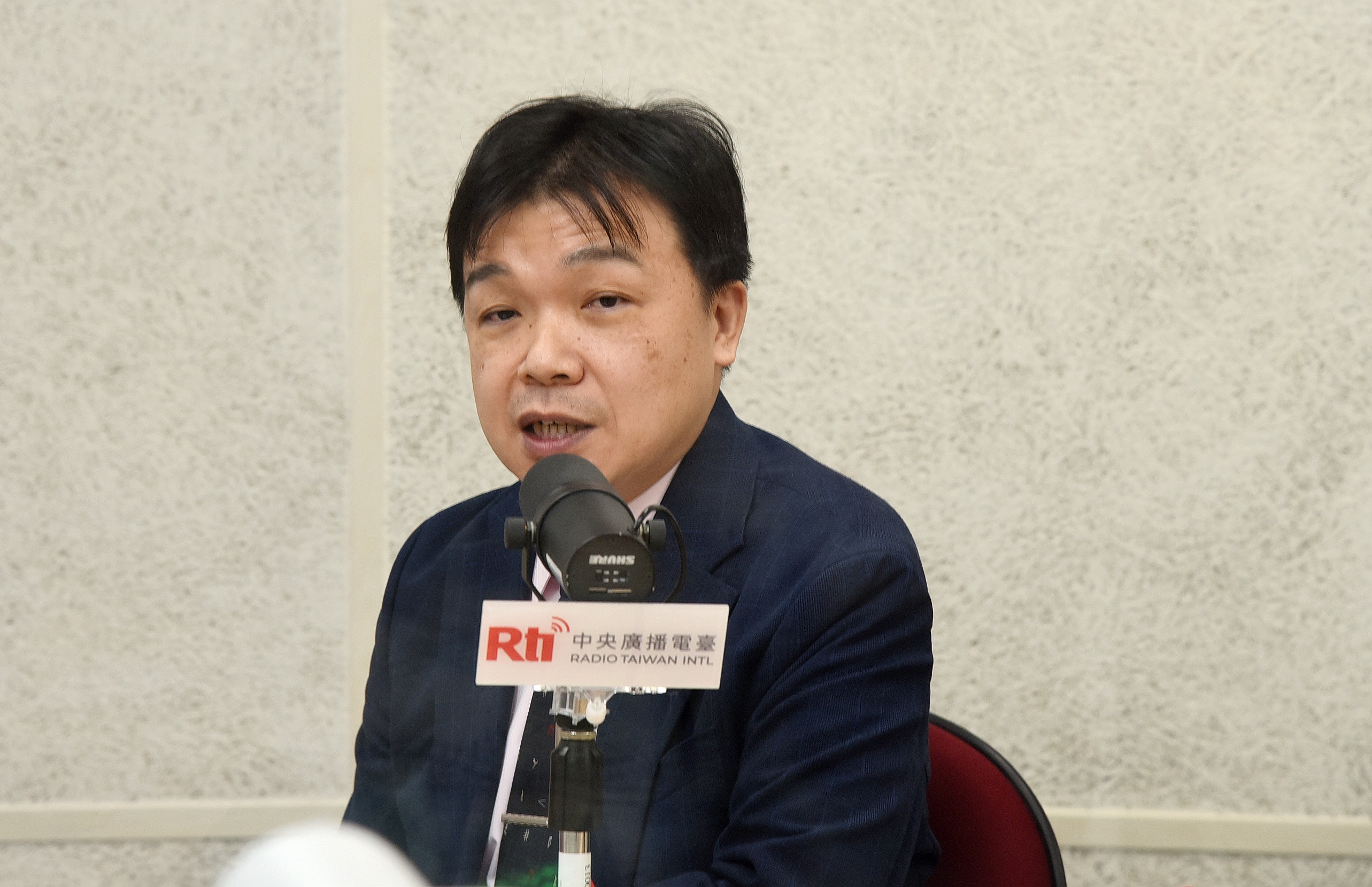 선유중(沈有忠) 중화민국 대륙위원회 부주임위원. -사진: Rti